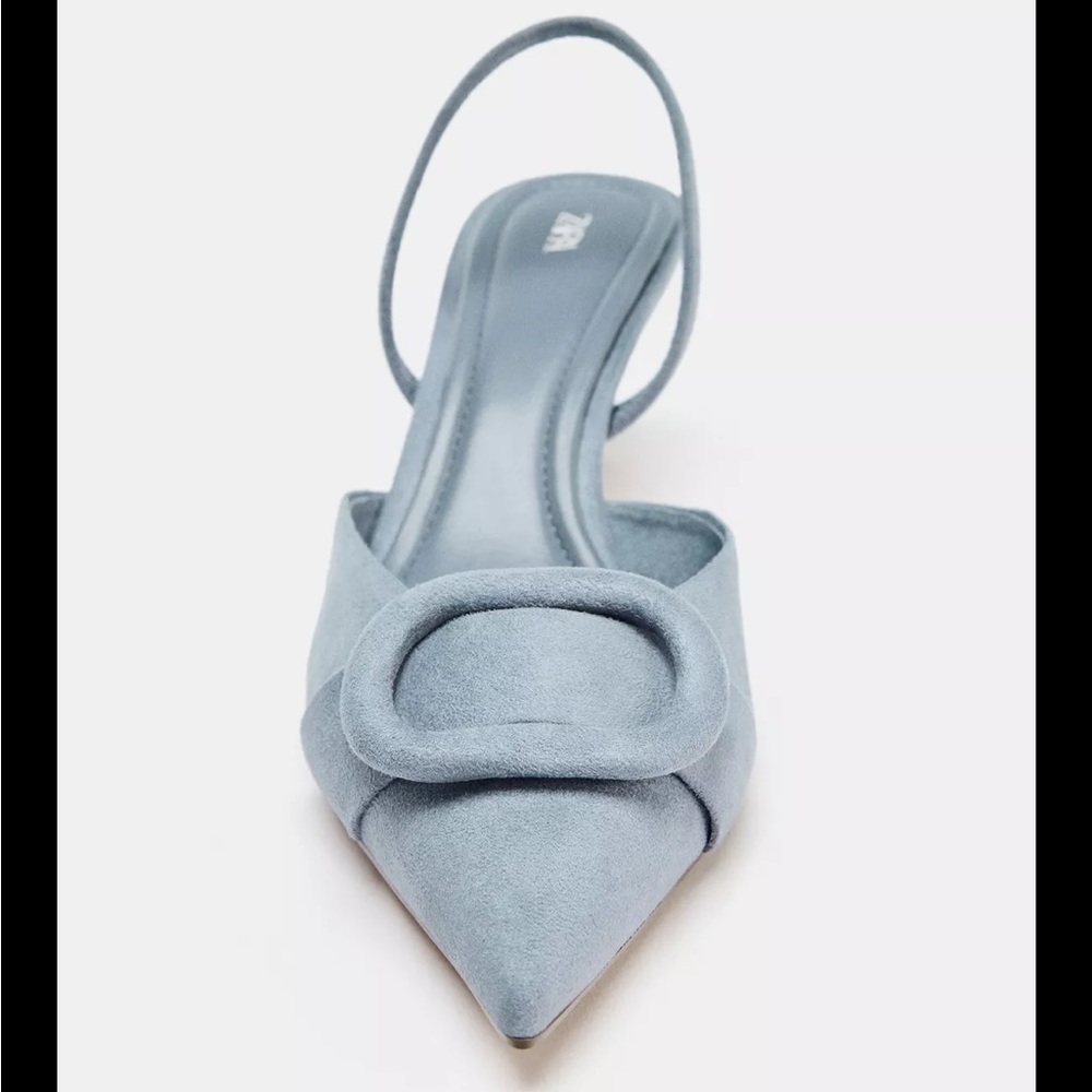 Zara Brand New 
Slingback Heels Size 8 (39) - Picture 5 of 8